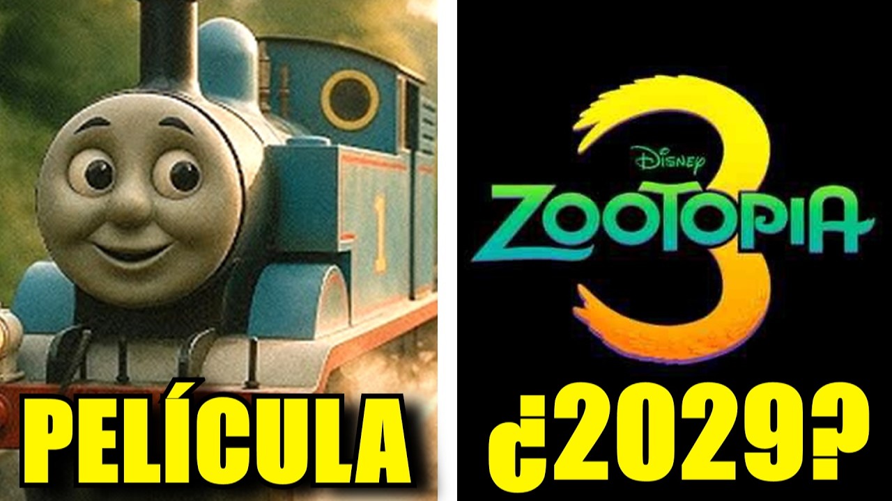 THOMAS Y SUS AMIGOS LA PELÍCULA, ¿ZOOTOPIA 3 EN 2029?, EL FINAL DE SMILING FRIENDS