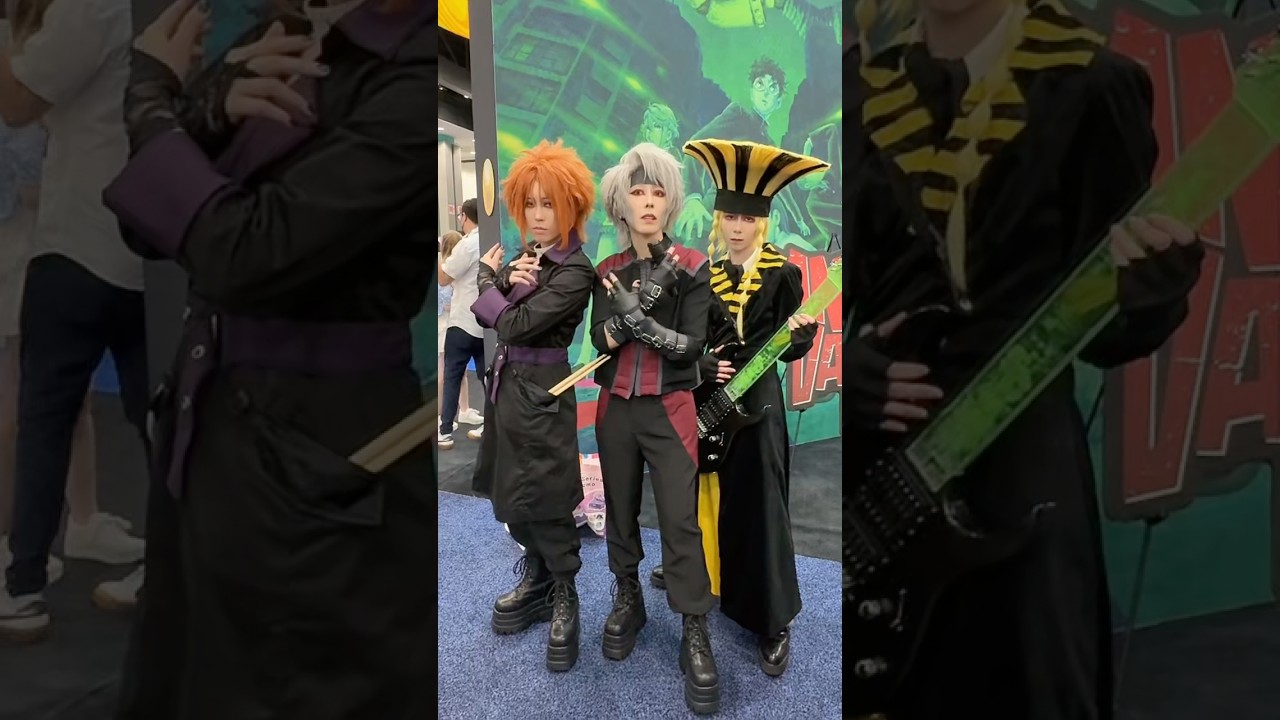 Dandadan HAYASii Cosplayers at Anime Expo!! #dandadan #animeexpo #anime #cosplay