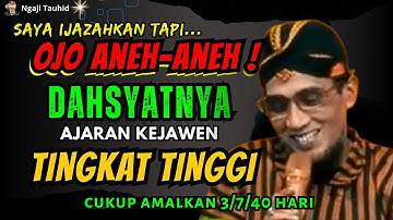 💥DAHSYATNYA KEKUATAN ENERGI DIBALIK ILMU KEJAWEN TINGKAT TINGGI‼️Gus Mukhlason Rosyid
