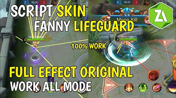 NEW UPDATE!!! SCR1PT SKIN FANNY LIFEGUARD FULL EFFECT | VERSI ZARCHIVER