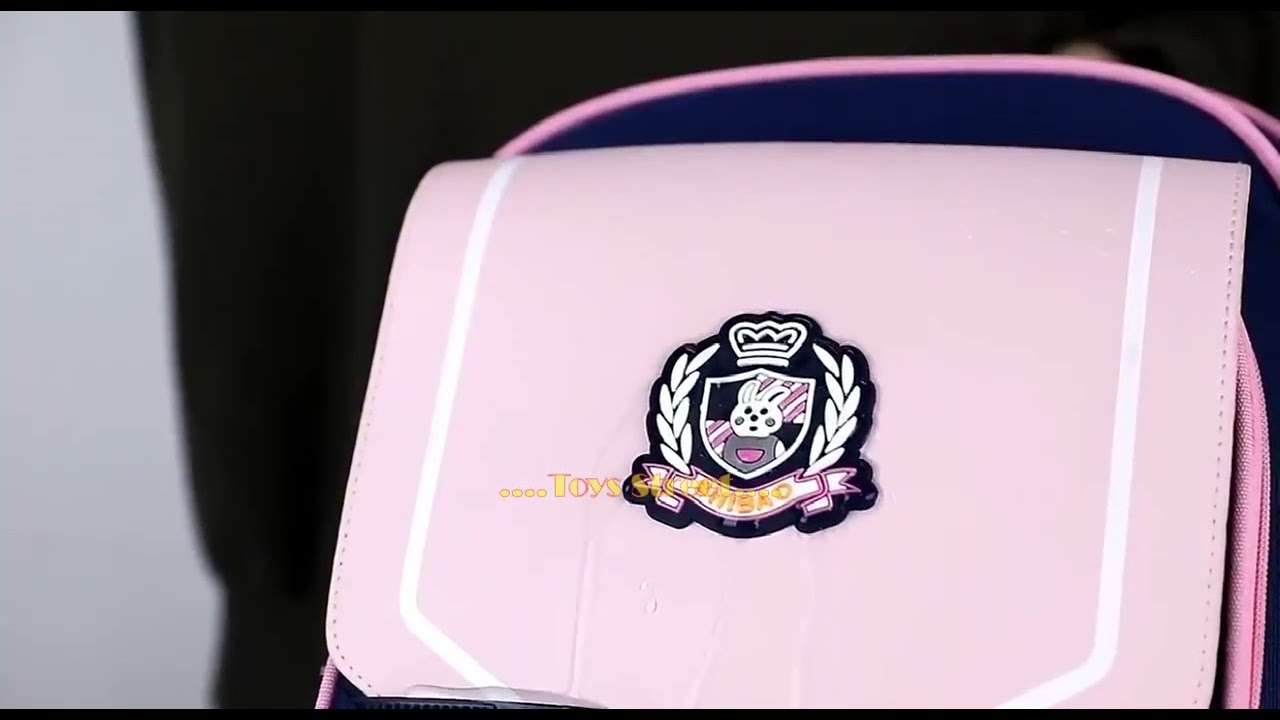 TSSB0376 TOYS STREET Trolley School Bag Primary Little Genius Kids School Bag