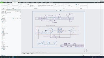 Tu Hoc Creo Parametric 7.0 - Bài 118 : Công cụ xử lý bảng - Table