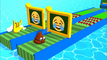 Emoji Run / All Levels Gameplay Android iOS ( part 1 )