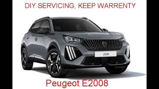 Maintaining your e2008 8 year battery warrenty whilst diy servicing (cabin filter e2008)