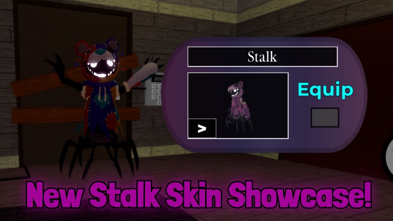 NEW STALK SKIN SHOWCASE IN ROBLOX PIGGY! (Lovehearts Update)
