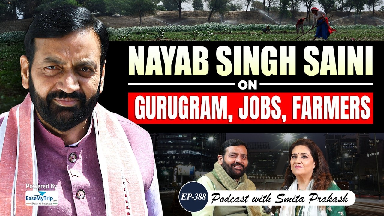 Farmers, Jobs, Women’s Safety, Gurugram, Water Crisis & More | Nayab Singh Saini | EP-388