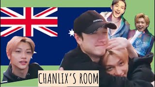 Chan’s Room but it’s just him speaking English ft. Felix// aka Aussie line moments