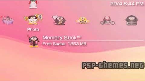 PSP Theme cartoonpenguin_2_2 PSP-Themes.NET