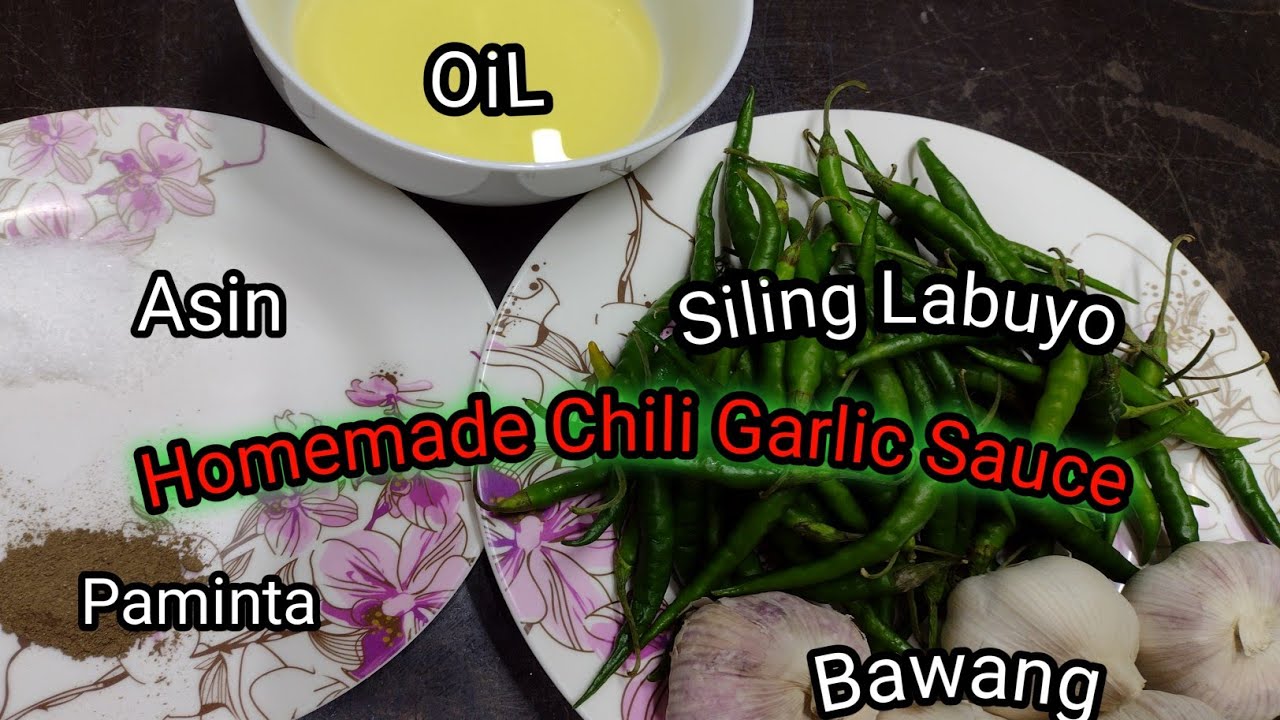 Homemade Chili Garlic Sauce Herwen23 Official Vlog YouTube