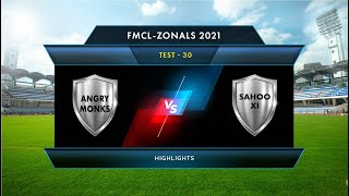 FMCL Test 30 - Highlights - Angry Monks Vs Sahoo XI - 10th April 2021 - Saturday Group screenshot 5
