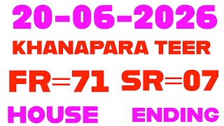 Khanapara teer target today result