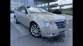 Gold 2008 Cadillac CTS  Review   - GSL GM City - Calgary