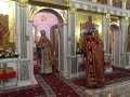 Пасхальная Божественная литургия в храме в честь Преображения Господня. Екатеринбург. Уктус.