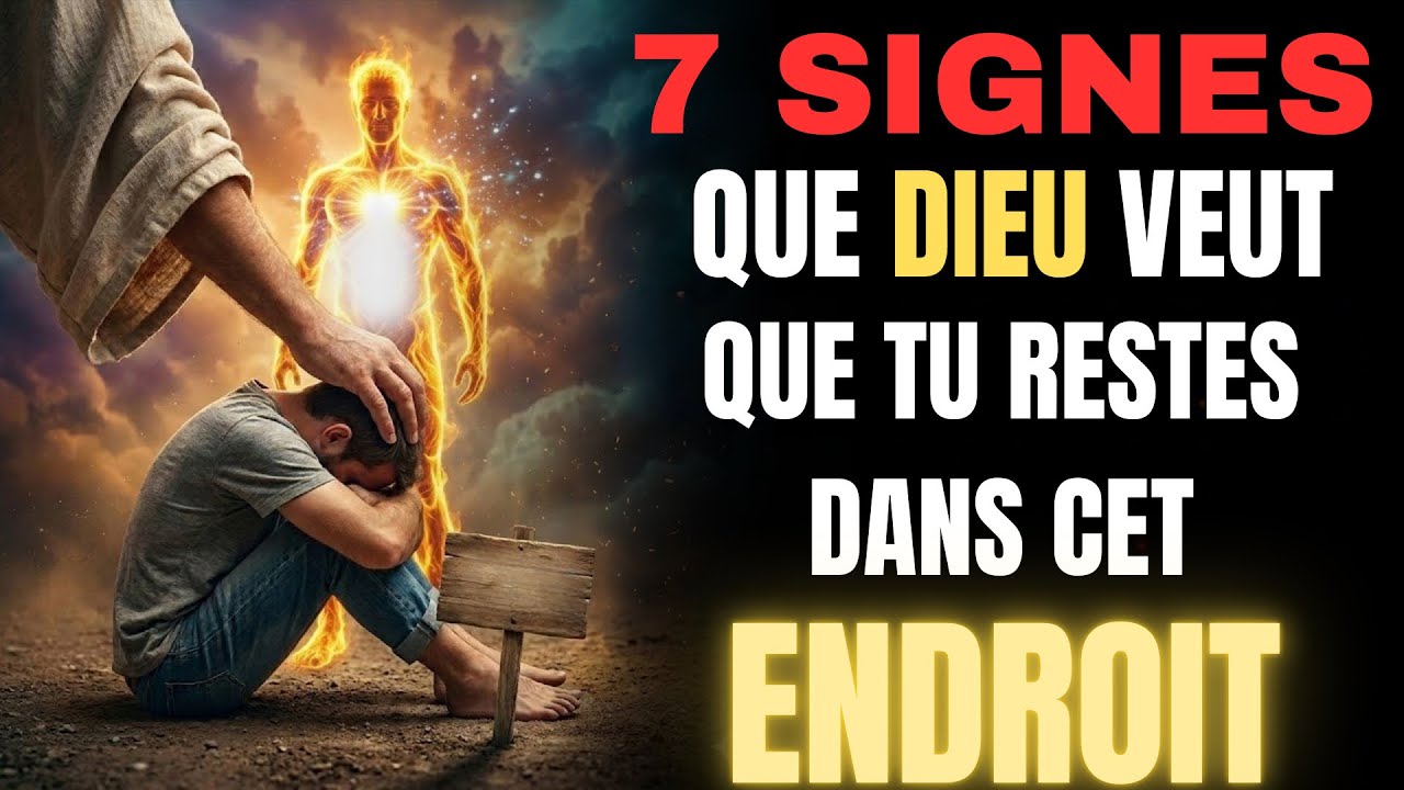7 Signes Que Dieu Veut Que Tu Restes Dans Cet endroit 