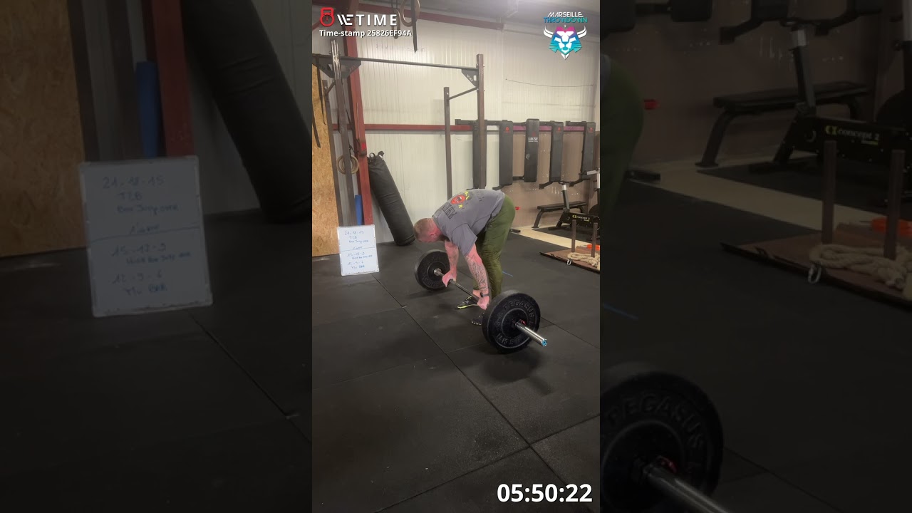 Marseille Throwdown 2026  wod 1            Mazieres François 