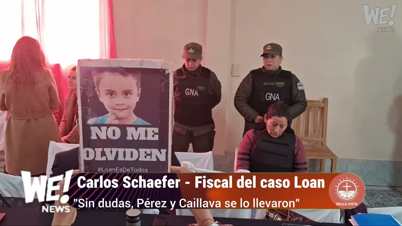 ►Caso Loan: El fiscal Schaefer confirmó que a Loan se lo llevaron Pérez y Caillava