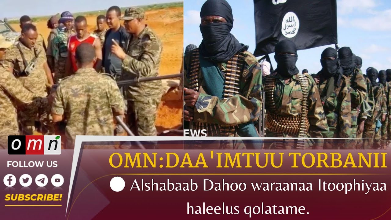 OMN: Daa’imtuu Torbaanii - Alshabaab Dahoo waraanaa Itoophiyaa haleelus qolatame. (Jun 10,2023)