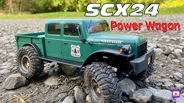 Axial SCX24 Dodge Power Wagon RC Crawler Truck 1/18 🏁🏁 Injora King Trekker