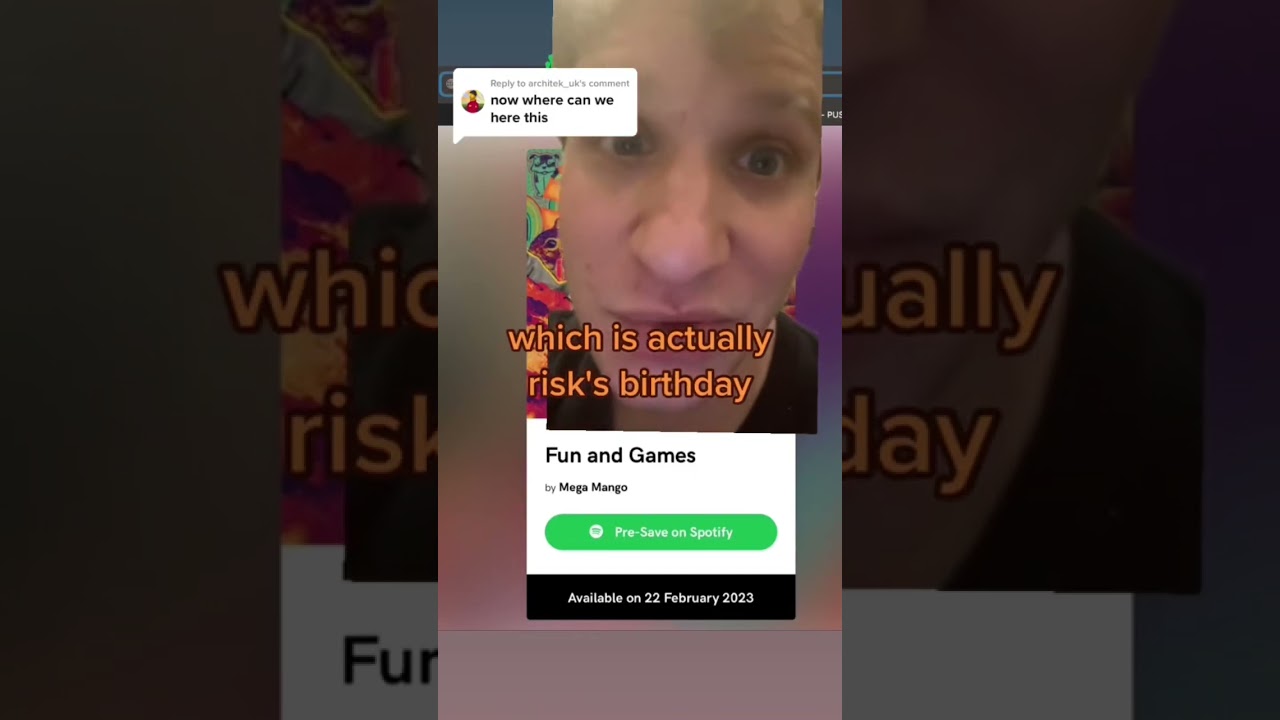 pre-save the “fun and games” EP! (link in description)