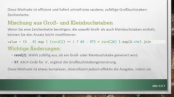 Wie man effizient eine zufällige Zeichenkette in Ruby erzeugt