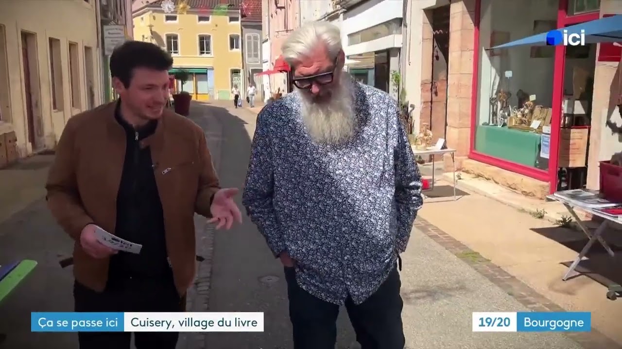 Ça Se Passe Ici - Cuisery, le village du livre