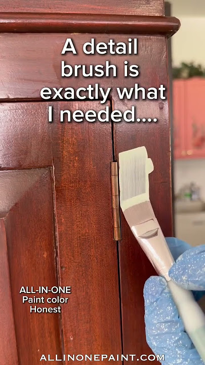 Can you paint around hinges?