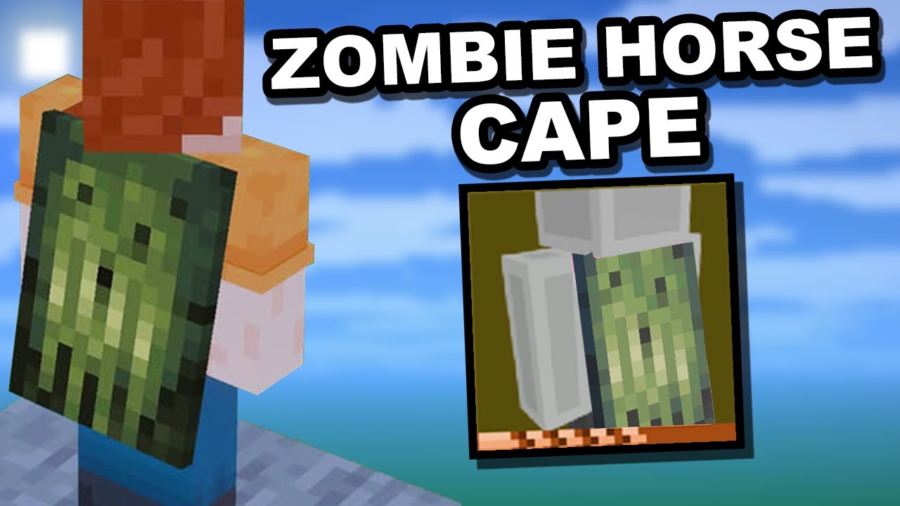 YOU HAVE 3 DAYS TO GET THE NEW RAREST ZOMBIE HORSE CAPE IN MINECRAFT ...