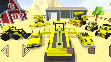 How to customize the entire machinery collection in your preferred color - Blocky Farming and Racing