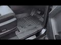 AUSGO TPE 5D Floor Mats for Ford Ranger 2011-2022 Door Sill Scuff Plate Covered Car Mats