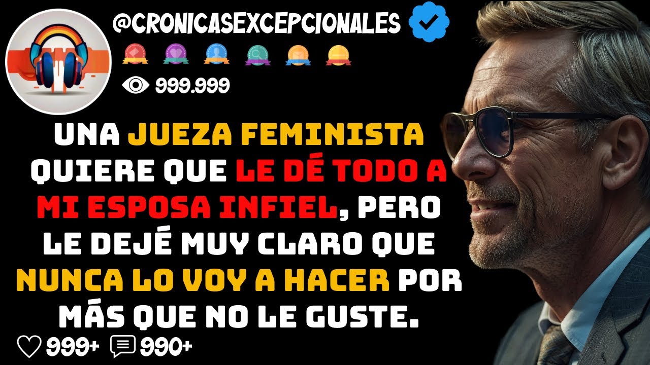 Una Jueza FEMINISTA Quiere que le Dé todo a mi ESPOSA Infiel, Pero le Dejé muy Claro que Nunca lo...