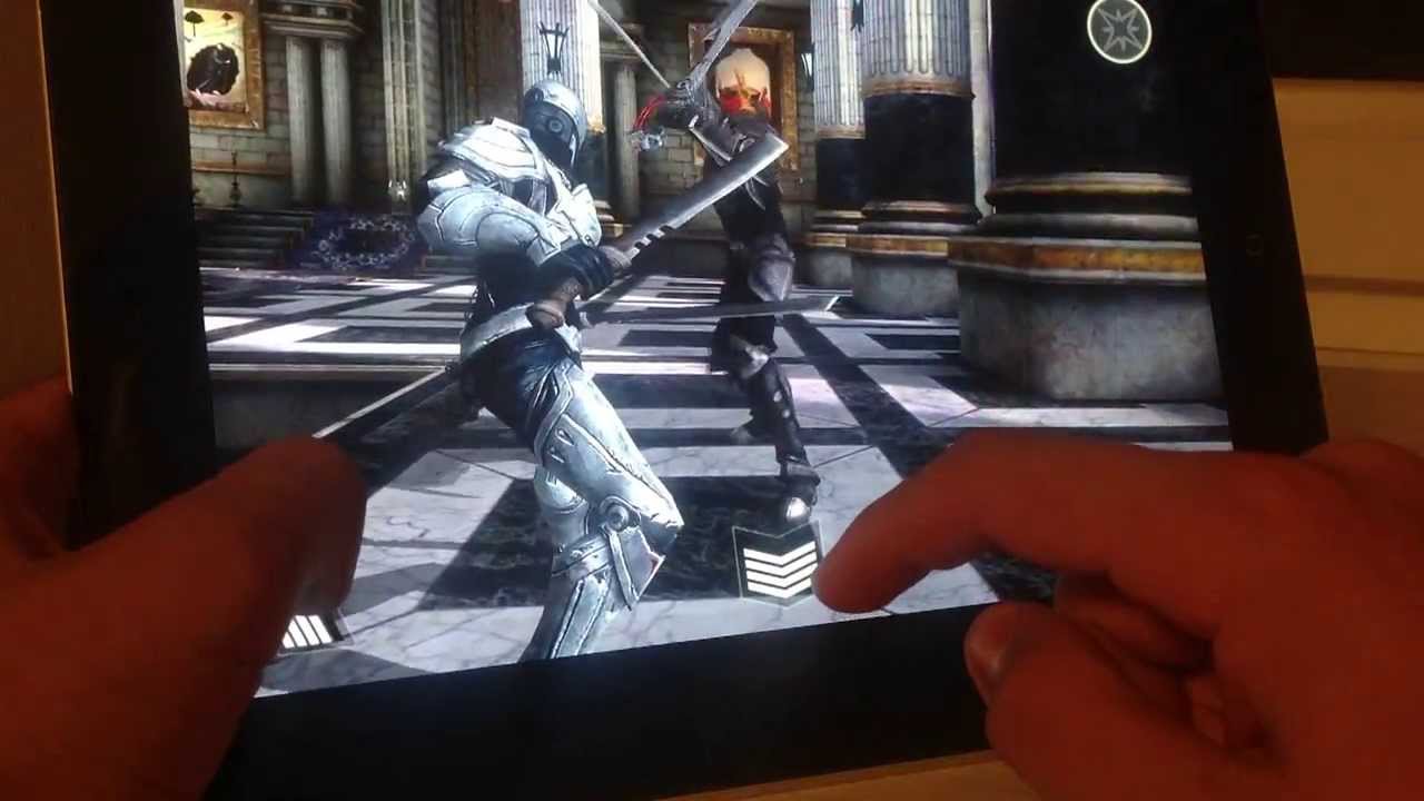 Infinity Blade 3 на iOS (iPad)