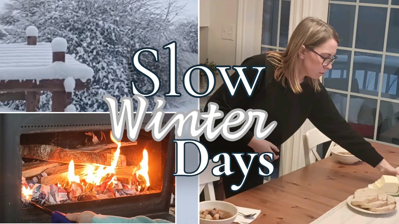 Cozy Winter Homemaking Day | Sourdough | Slow Living