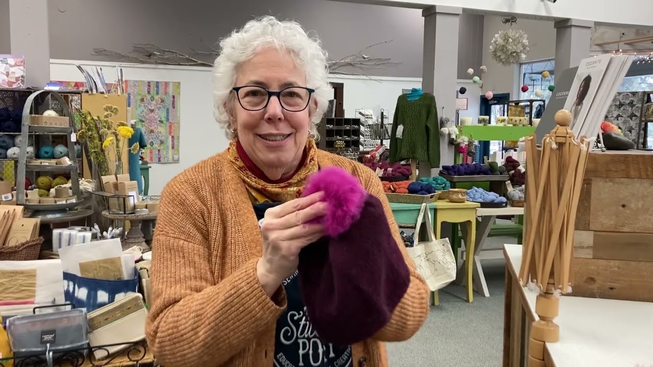 Snap On Alpaca Pom Poms from Toft