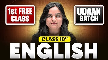 Nios Class 10th English Day 1 | Snake Bite | Udaan Batch