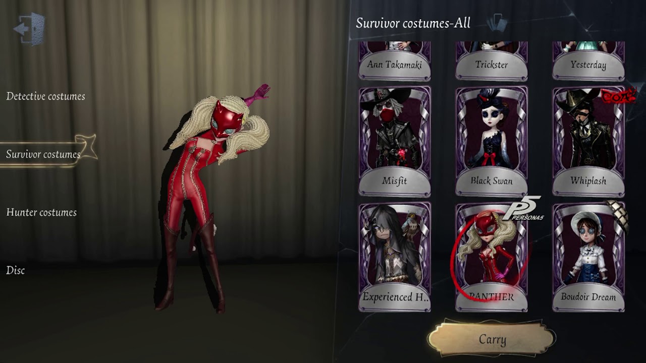 Identity V My Skin Collection