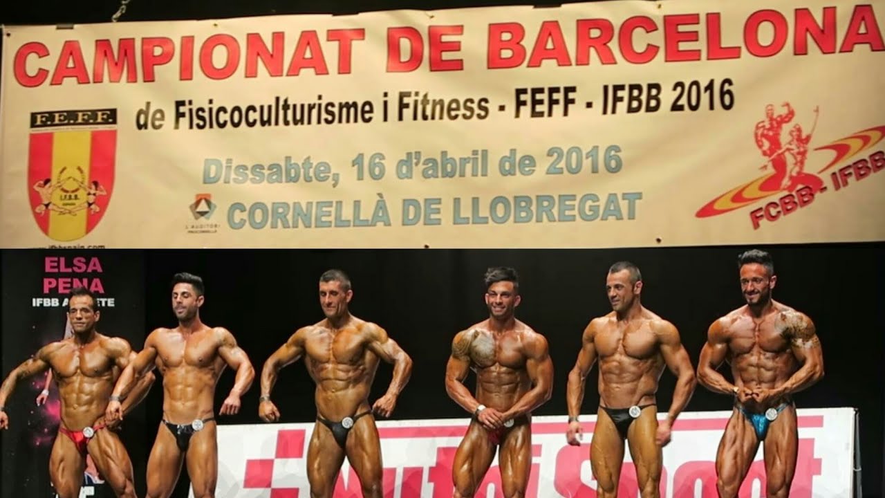 CAMPEONATO DE BARCELONA IFBB 2016 - CATEGORIA CLASSIC BODYBUILDING HASTA 1,75 @Tony_Bautista_ backstage pass