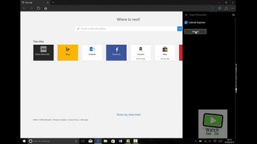 Import favourites from Internet Explorer (IE) into Microsoft Edge in Windows 10