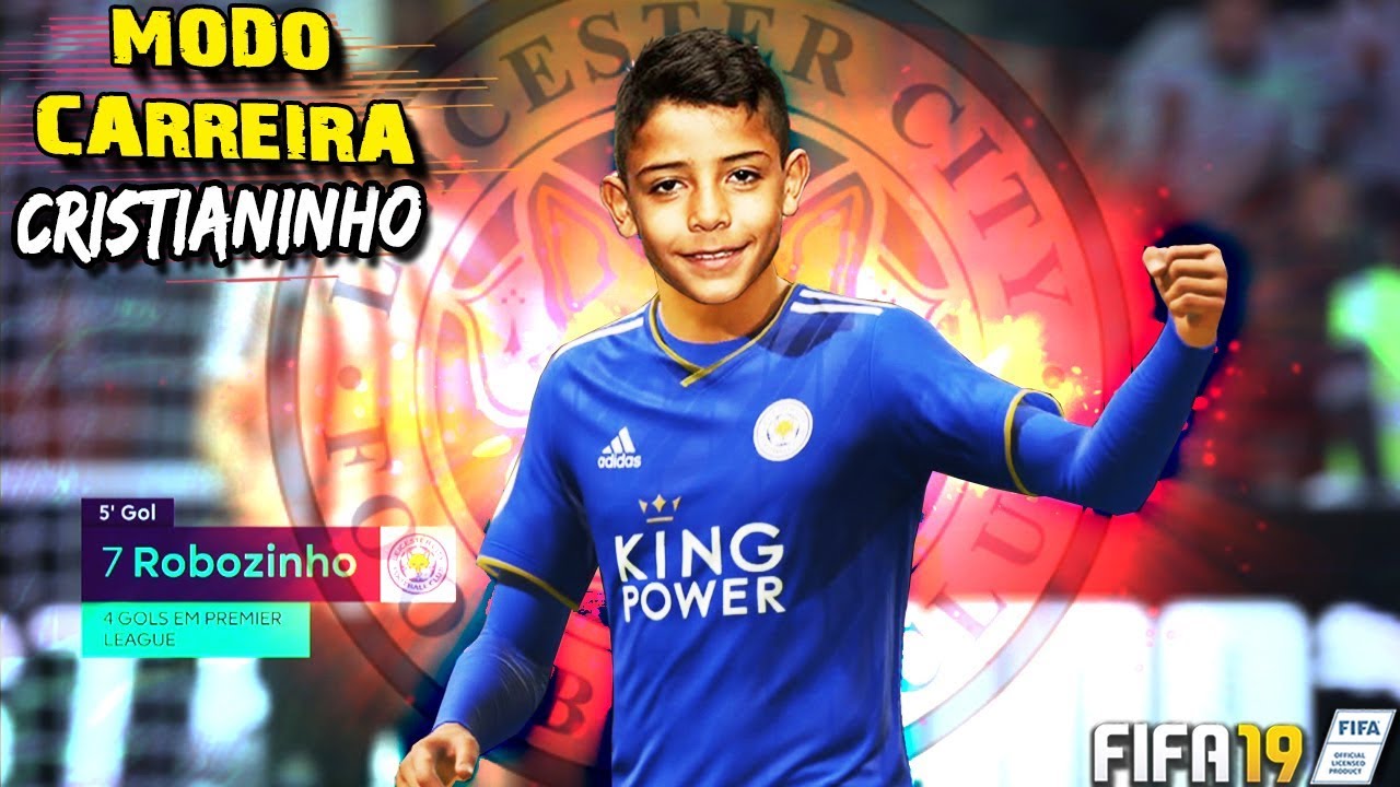 FIFA 19 - CARREIRA CR7 JR. #09 - CRISTIANINHO VIRA TITULAR DO TIME 💪⚽