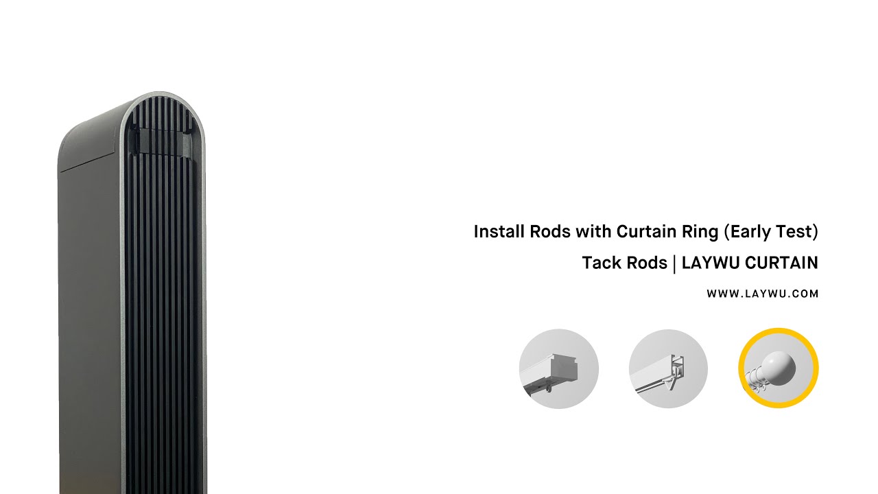 [Dev] Laywu Curtain: Install Rails with Curtain Ring