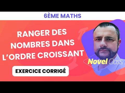 Ranger des nombres