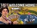 Civ 6  returning to the usa with a fully armed battalion  2 deity england civilization vi