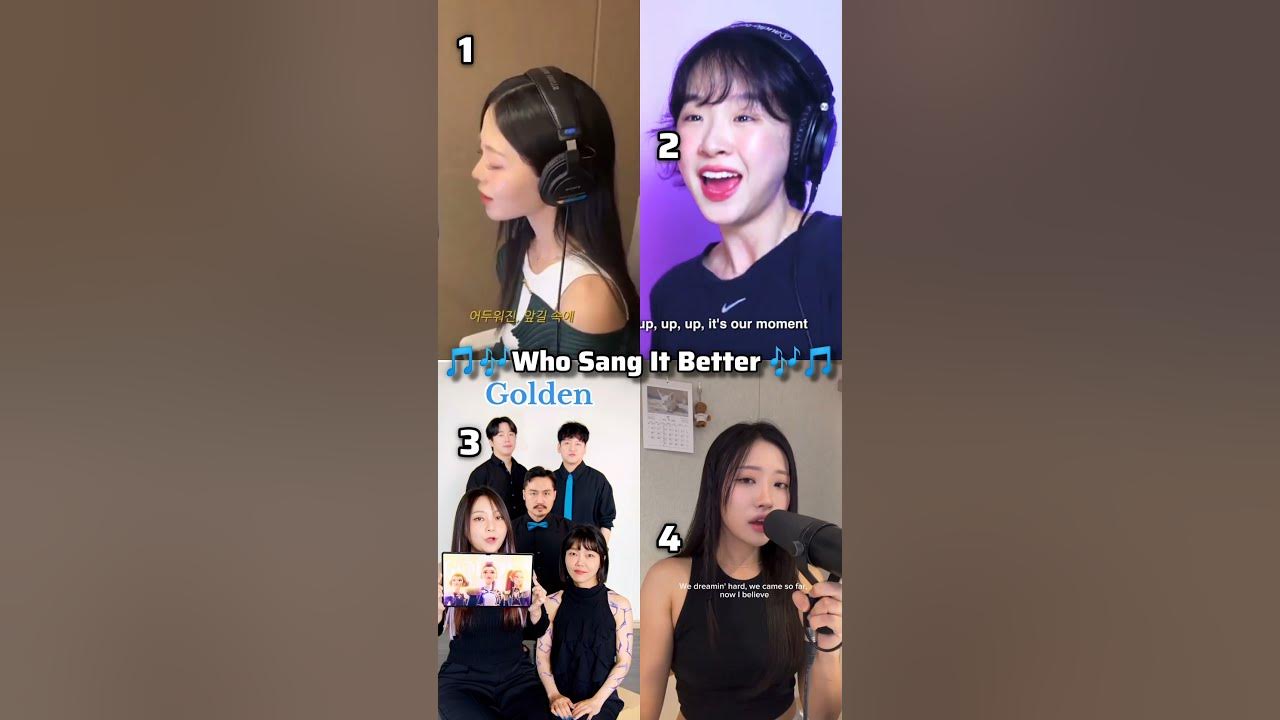 kpop Demon Hunter _ Golden (Cover)๐โค๏ธ//Who sang it better comment #kpopdemonhunters #songcover kpop Demon Hunter _ Golden (Cover)๐โค๏ธ//Who sang it better comment #kpopdemonhunters #songcover