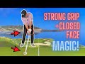 Strong grip closed face magic  wisdom in golf  golfwrx 