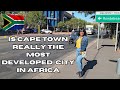 Is cape town really the most developed city in africa africa capetown