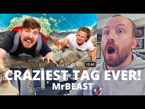 CRAZIEST VIDEO YET! MrBeast Extreme $500,000 Game Of Tag! (REACTION!)