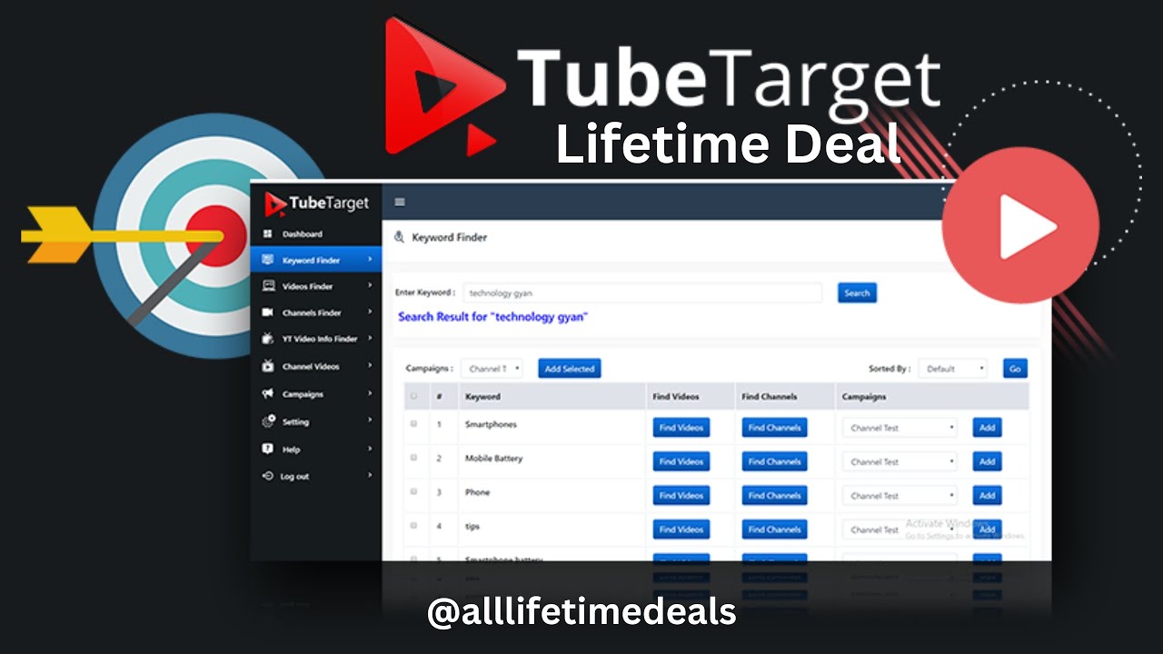 TubeTarget Lifetime Deal - The Best YouTube traffic and marketing Tool 2026