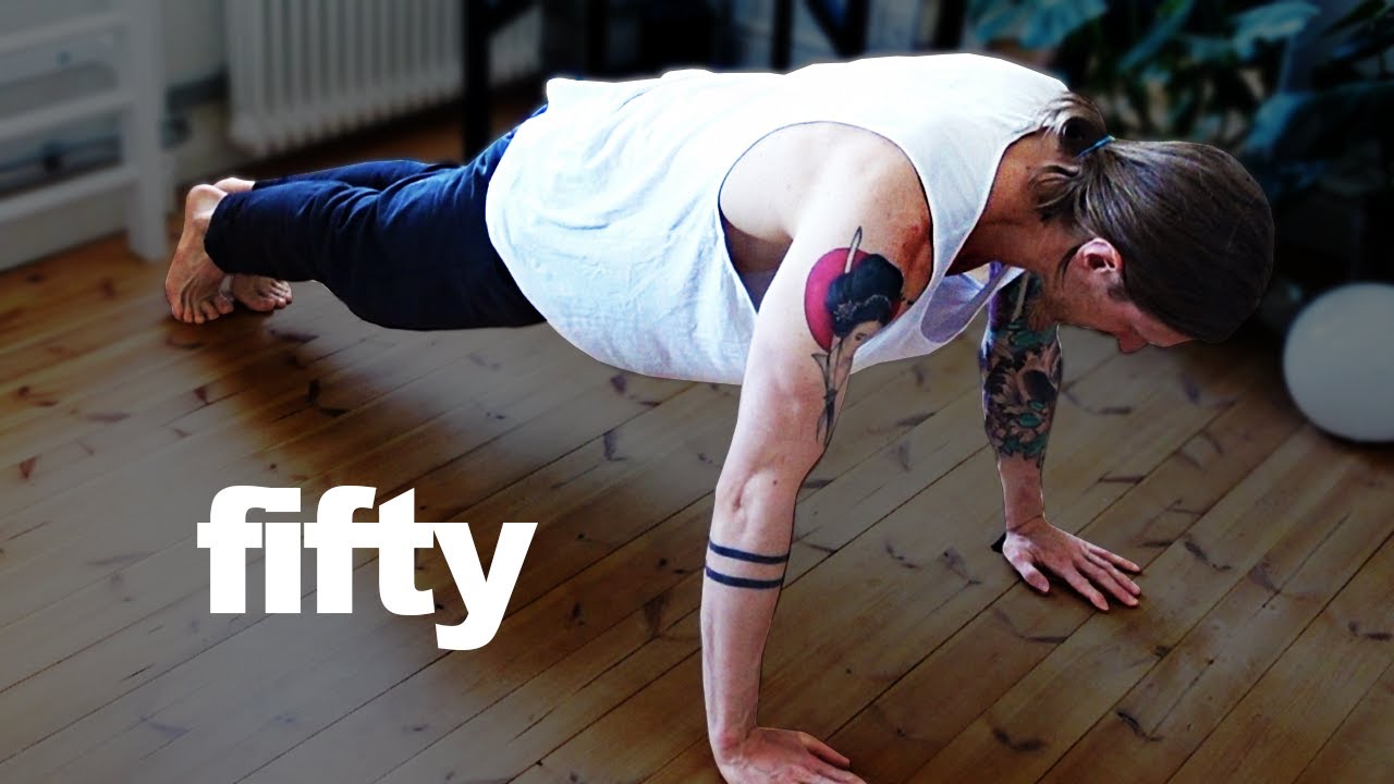 50 push ups in a row home workout! Road to 100 push ups!