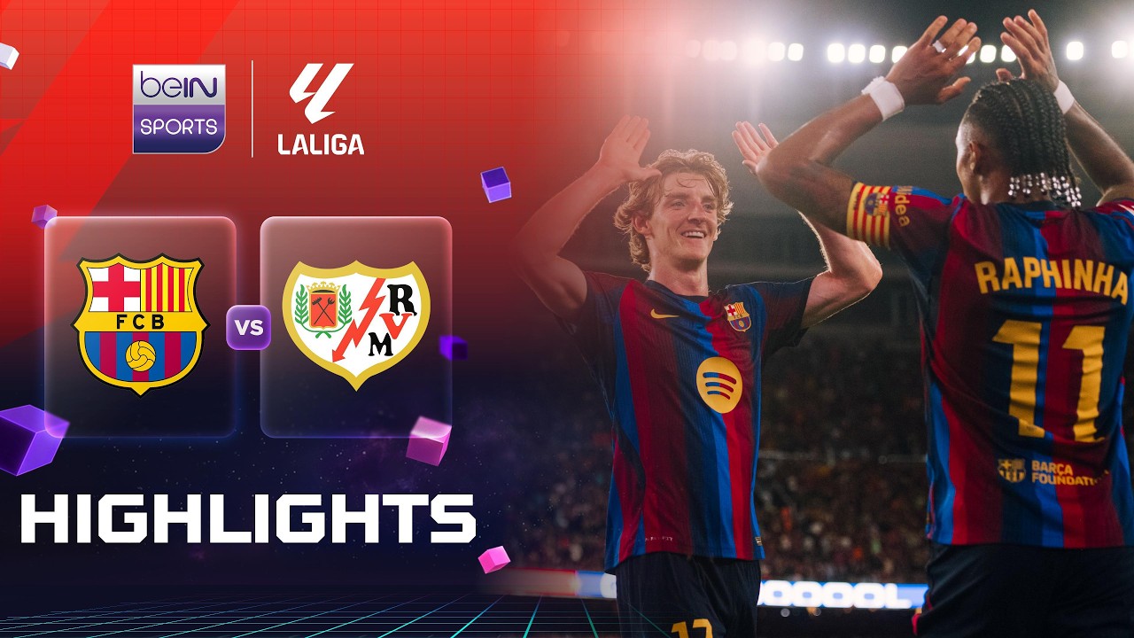 Barcelona 5-2 Rayo Vallecano | LaLiga 26/27 Match Highlights