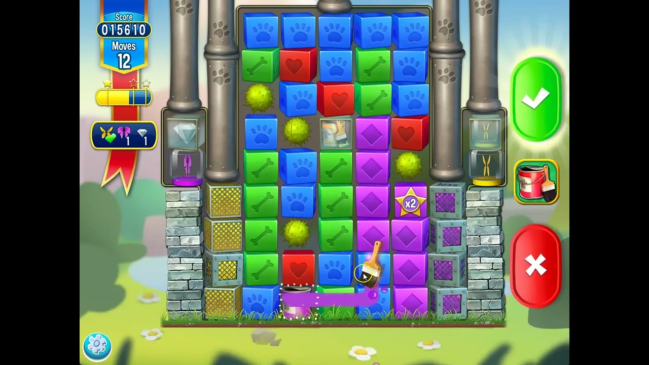 Pet Rescue Saga level 5245 no boosters | PuzzledCubes.site