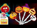 Pumpkin finger family  halloween spooky songs  hooplakidz toons